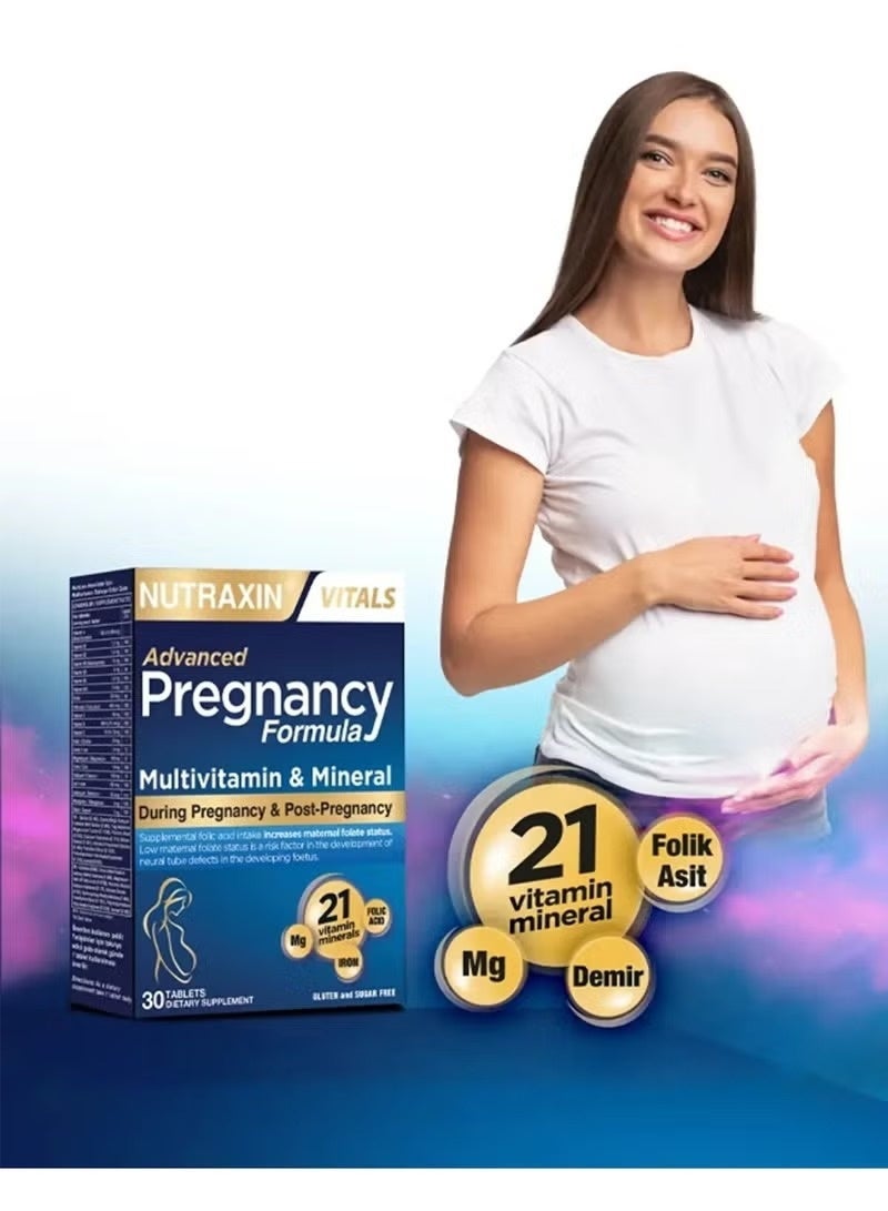 Nutraxin Pregnancy Formula: Essential 21 Vitamins Minerals for Mother & Baby - Image 5